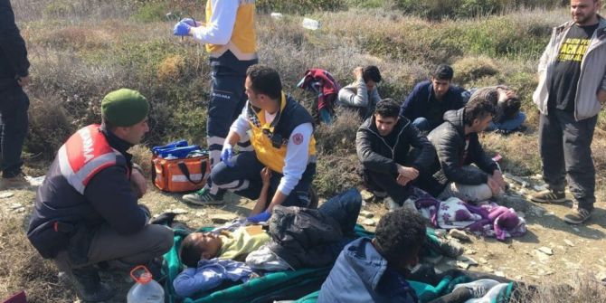 Çanakkale’de 146 Kaçak Göçmen Yakalandı