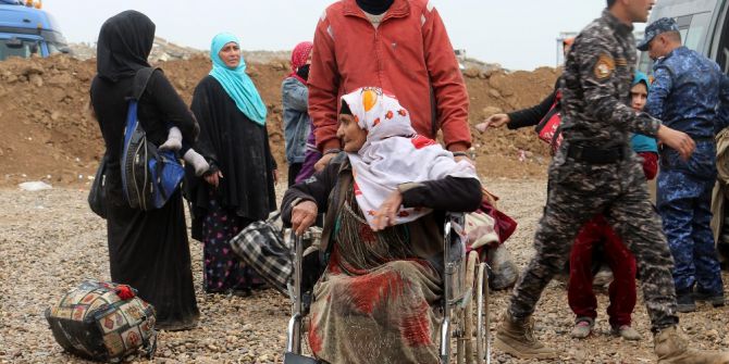 Musul’da Yaklaşık 7 Bin Kişi Bir Gecede Evini Terk Etti