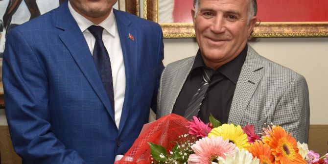 Nazilli Erzurumlular Derneği Başkan Alıcık’ı Ziyaret Etti