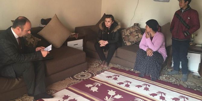 Tuşba Kaymakamı Meral Uçar’ın Aile Ziyaretleri Devam Ediyor