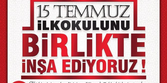 Çorlu Şehitler Anısına Yapılacak 15 Temmuz İlkokulunda Birleşti