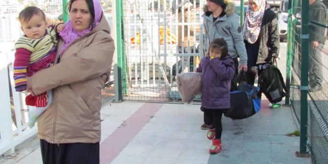 Çeşme’de 22 Sığınmacı Yakalandı