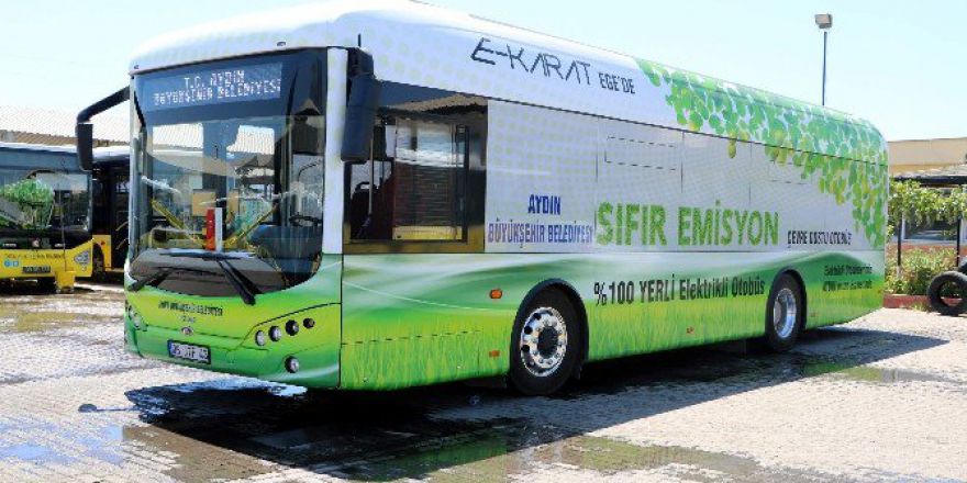 Büyükşehirin Elektrikli Otobüsü Hizmete Başladı