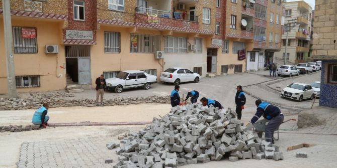 Eyyübiye Belediyesi Merkez Ve Kırsalda Yol Yapımını Sürdürüyor