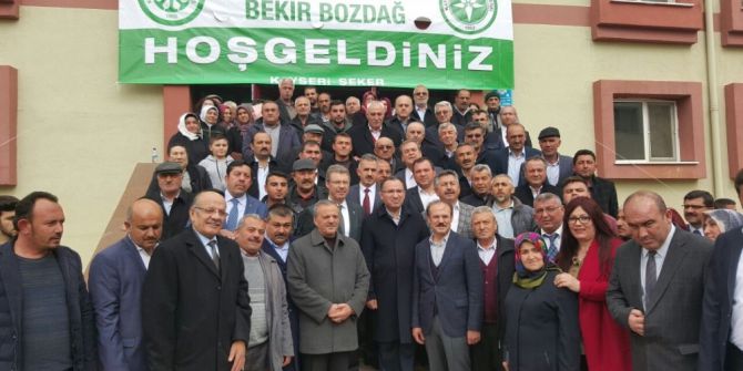 Bakan Bekir Bozdağ Boğazlıyan Çiftçi Eğitim Seminerine Katıldı