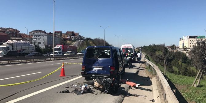 Otobanda Feci Kaza: 1 Ölü, 1 Yaralı