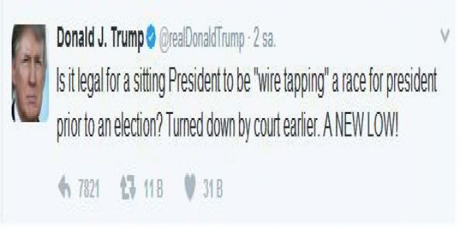 Trump, Obama’ya “Hasta Adam” Dedi