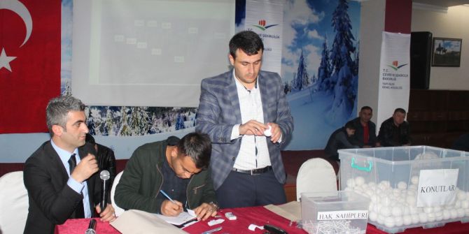 Silopi’de Toki Konutları Kura İle Hak Sahiplerini Buldu