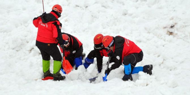 Yıldız Dağı’nda Kış Arama Ve Kurtarma Tatbikatı