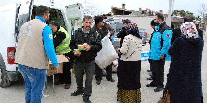 Beşir Derneği Depremzedelerin Yardımına Koştu