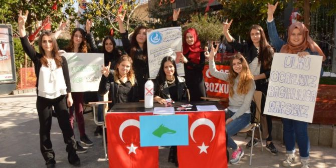 Ülkücü Gençlerden "Uyuşturucuya Hayır" Kampanyası