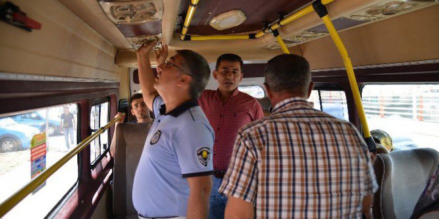 Toplu Taşıma Araçlarına Klima, Hijyen Ve Güzergah Denetimi