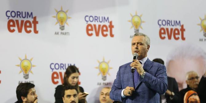 Ak Parti Genel Başkan Yardımcısı Mustafa Ataş;