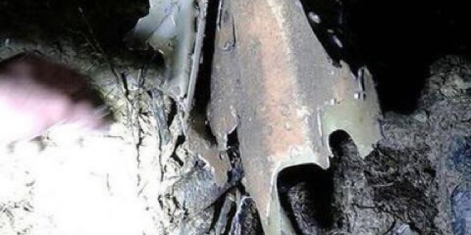 Düşen Uçağın Enkazı Amanos Dağı Eteklerinde Bulundu