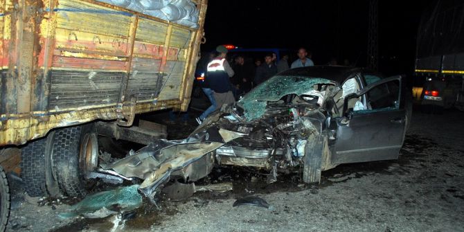 Manisa’da Trafik Kazası: 2 Yaralı