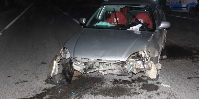 Alkollü Sürücünün Polisle Trafik Dansı Hastanede Bitti