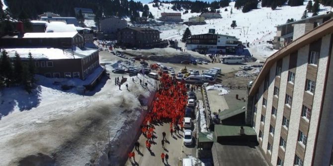 Uludağ Turuncuya Boyandı