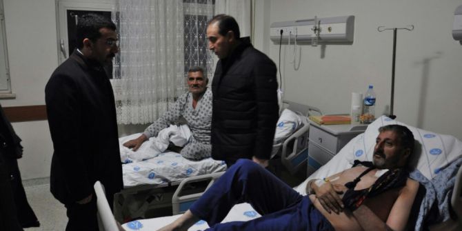 Ak Parti Kars İl Başkan Çalkın, Hastaneye Anlamlı Ziyaret