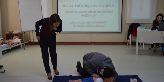 Kamp Liderleri İlk Yardım Eğitimi Aldı