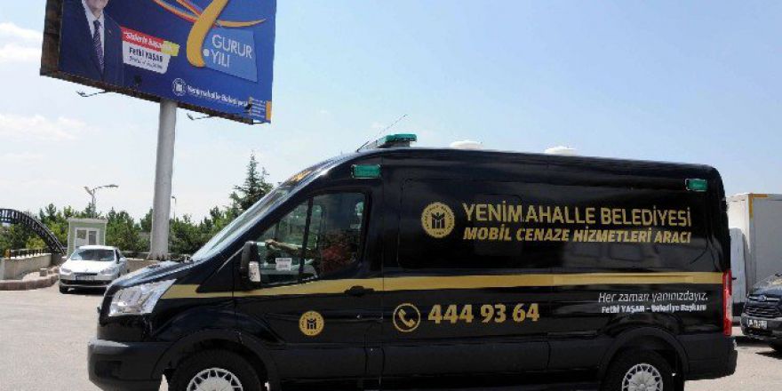 Yenimahalle Belediyesi’nden Mobil Cenaze Hizmetleri Aracı