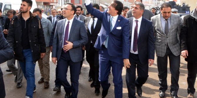 Milletvekili Aydemir’e Karayazı’da Coşkulu Karşılama