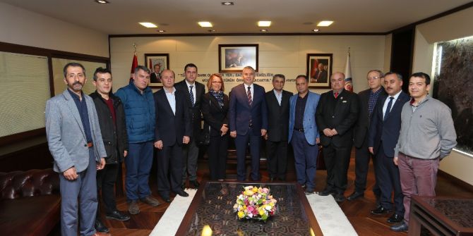 Acıpayam Dernekler Birliğinden Başkan Zolan’a Ziyaret