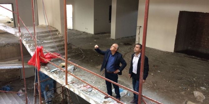 Başkan Kayda, Fakülte Binasını İnceledi