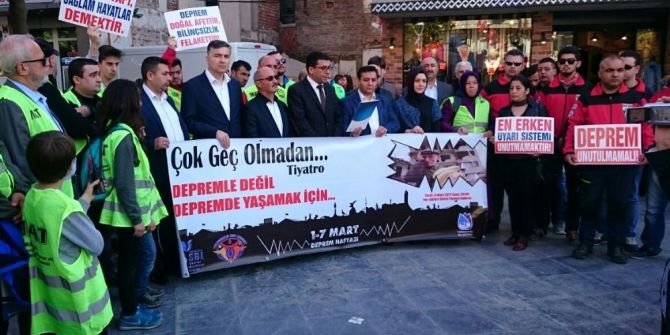 Yunusemre Kent Konseyi Deprem Gerçeğine Dikkat Çekti