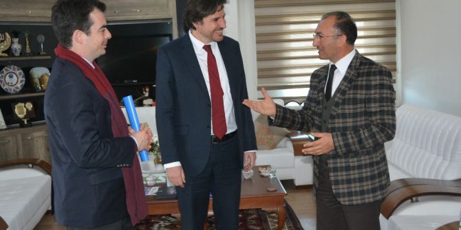 Başkan Köksoy’a Akademisyenler Ve İhh’dan Ziyaret