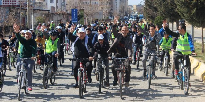 Sağlık İçin Pedal Çevirdiler