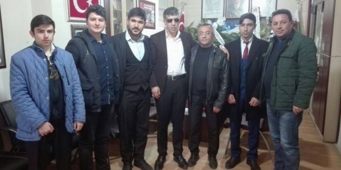 Sp Melikgazi Gençlik Kolları’ndan Gaziler Ve Şehitler Derneği’ne Ziyaret