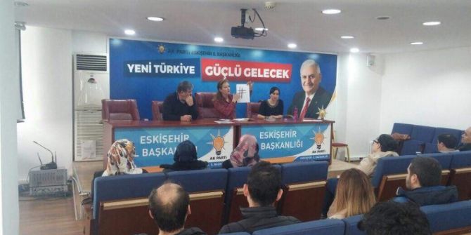 Ak Parti Tepebaşı’nda Birim Başkanları Toplantı Yaptı