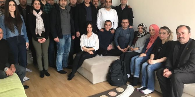 112 Acil Sağlık Ekibinden Gazi Ferdi’ye Ziyaret