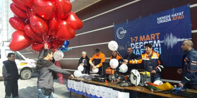 Afad Müdürlüğünden Bilgilendirme Standı