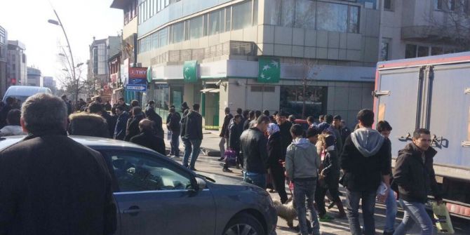 Erzurum’da Güpegündüz Banka Soygunu Girişimi