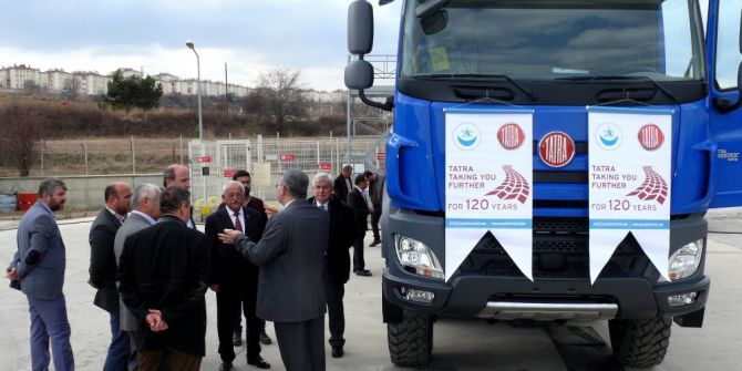 Tatra Kamyonun Tanıtımı Kastamonu’da Yapıldı