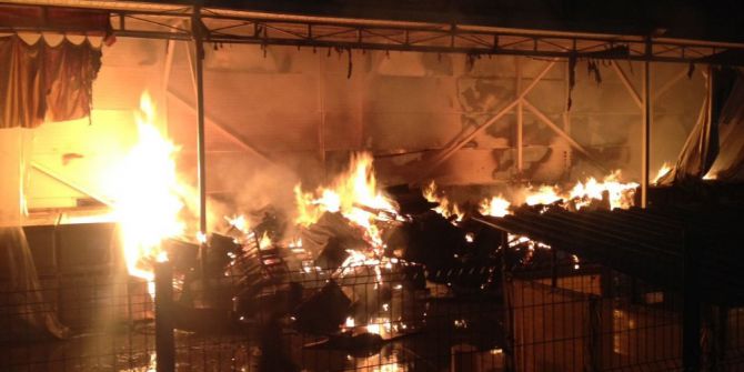 Kocaeli’de Büyük Fabrika Yangını