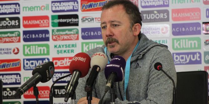 Sergen Yalçın: “Böyle Bir Penaltıya Kargalar Bile Güler”