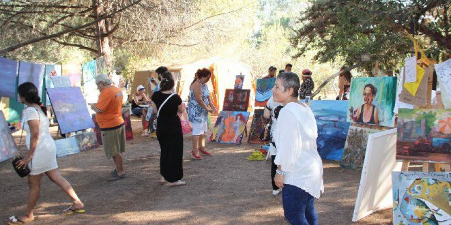 Didim’de Resim Çalıştayı Katılımcıları Belgelerini Aldı