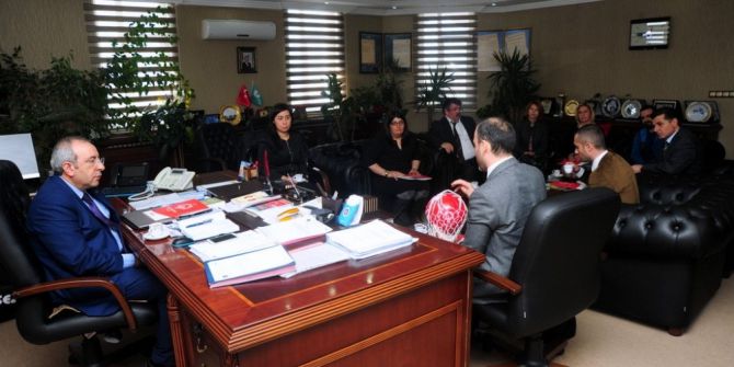 Özel Sporcular Türkiye Temsilcilerinden Rektör Battal’a Ziyaret