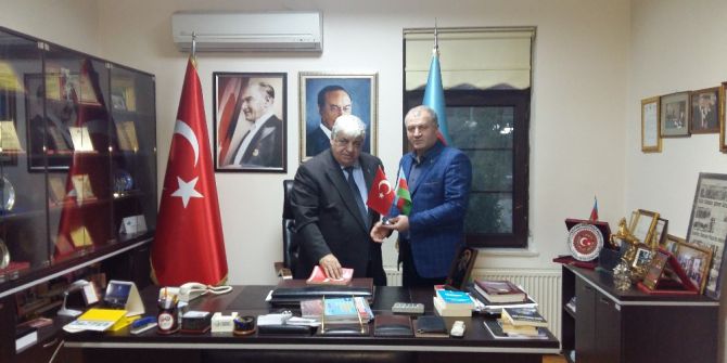 Asimder’den Türkiye Azerbaycan Dernekleri Federasyonu Başkanı Dündar’a Ziyaret