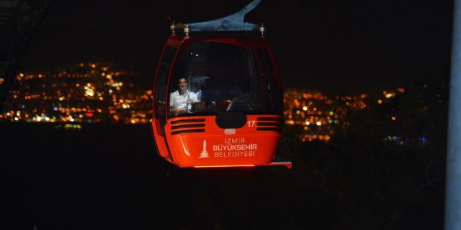 İzmir’in Teleferiği 1 Nisan’a Kadar Kapalı