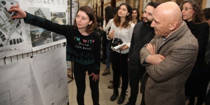 Mimarlık Öğrencileri Başkan Altınok Öz’e Kartal İçin Hazırladıkları Projeleri Sundu