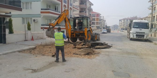 Tire’de Asfalt Hamlesi