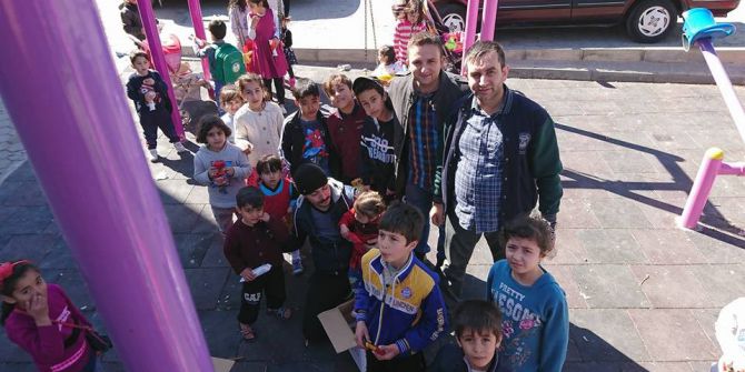 Eskişehir Ülkü Ocakları Türkmen Ailelerine Yardıma Devam Ediyor