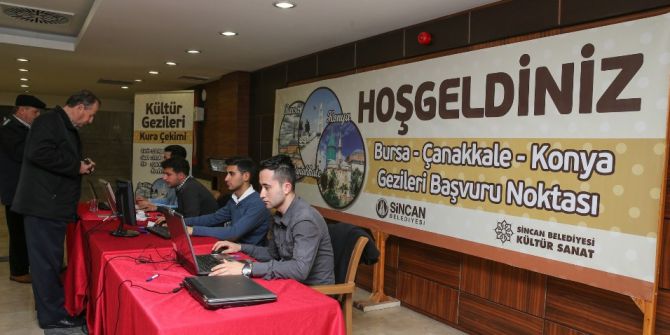Sincan’da Kültür Gezilerine Başvurular Başladı