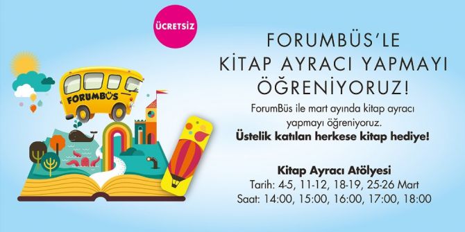 Kitap Dolu Etkinlikler Forumbüs’te