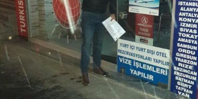 Ülkücülerden Esnafa Siftah Parası