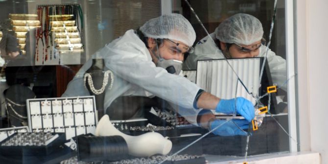 Kuyumcu Soyguncusu, Kayıp Genç Çıktı