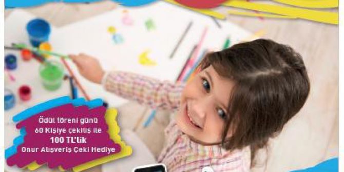 Onur Market’ten ’Hayalindeki Dünya Barışını Çiz’ Konulu Resim Yarışması